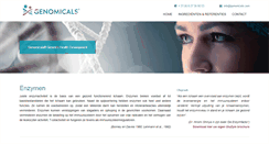 Desktop Screenshot of genomicals.com